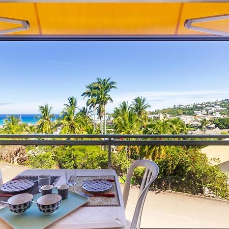 Cuty - Bel Et Spacieux Apt Avec Magnifique Vue Mer Et Piscine Saint Gilles Les Bains Esterno foto